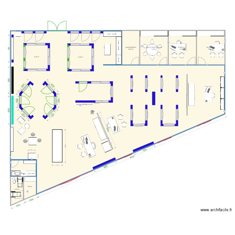 PROJET MENUIS. Plan de 0 pièce et 0 m2