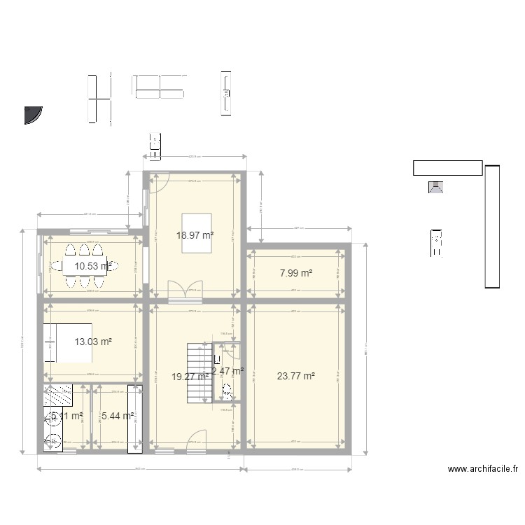 Plan maison 3. Plan de 0 pièce et 0 m2