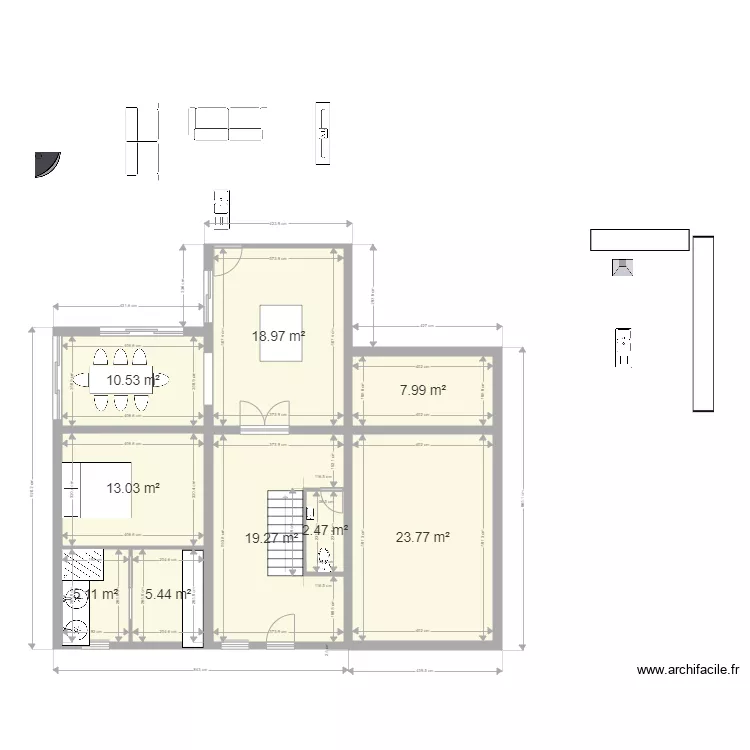 Plan maison 3. Plan de 