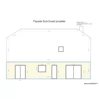 Facade SO projet&eacute;e
