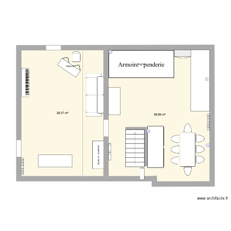 R1 Grange Gui1. Plan de 0 pièce et 0 m2
