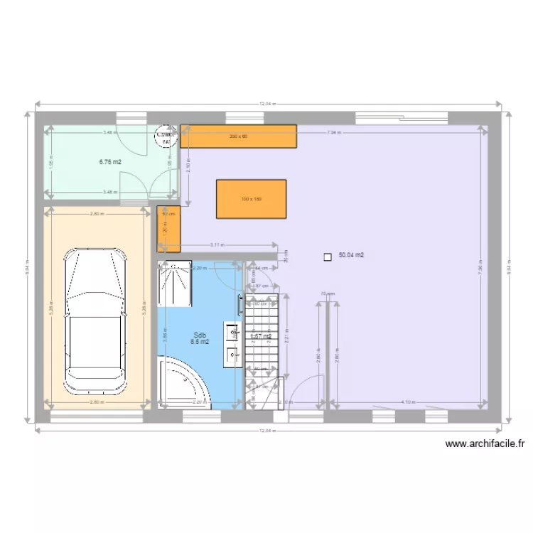 MOUDART Rdc. Plan de MOUDART Rdc. Plan de