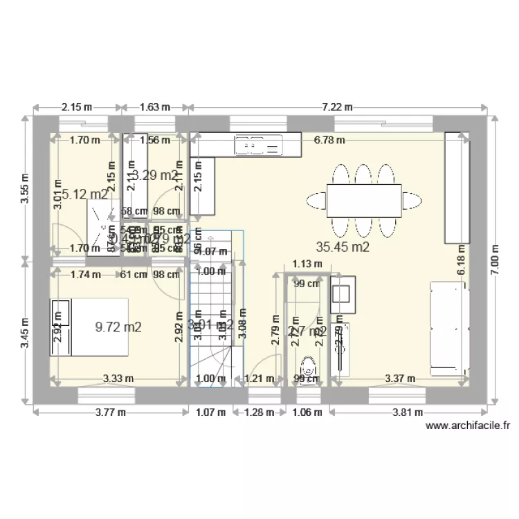Buchet A. Plan de 