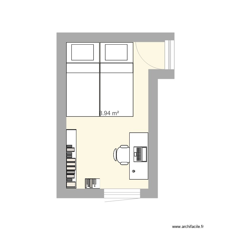 BUREAU. Plan de 0 pièce et 0 m2