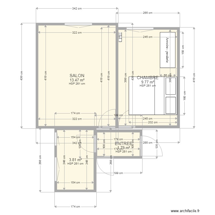 PLANTE. Plan de 0 pièce et 0 m2