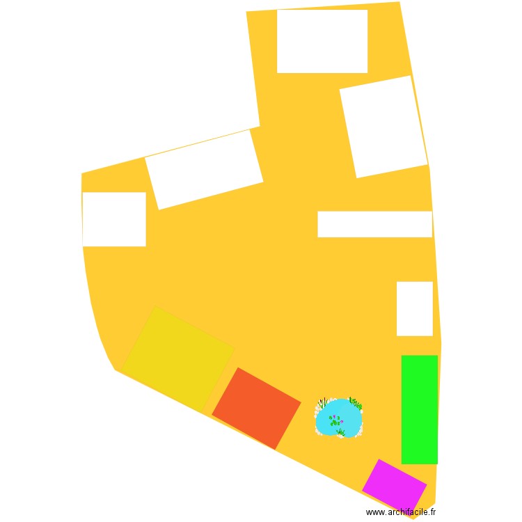 La Coudoulette 01. Plan de 0 pièce et 0 m2