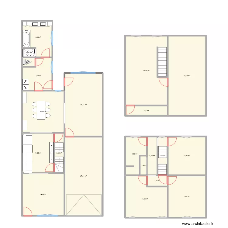 ferrer 53. Plan de 0 pièce et 0 m2