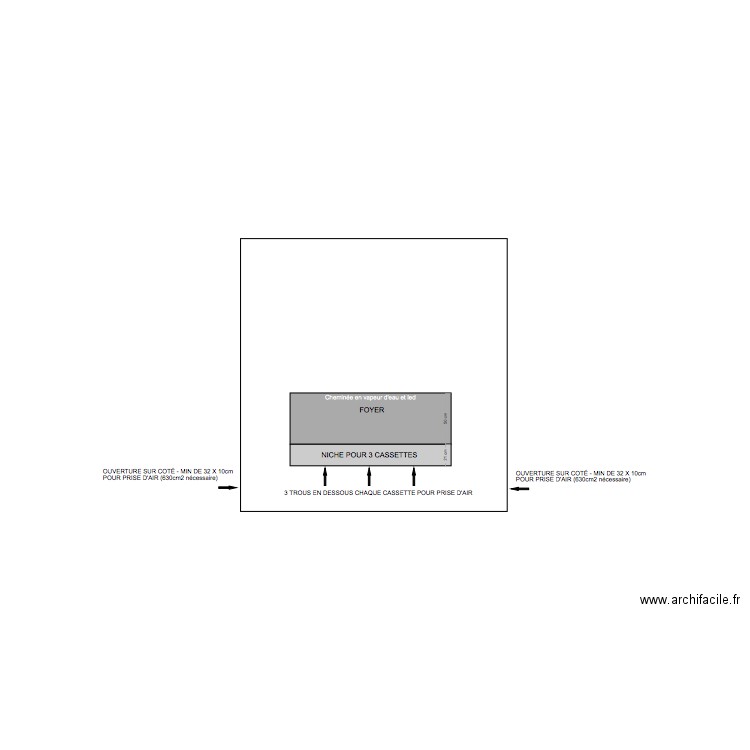 Cheminée Restaurant Plan. Plan de 0 pièce et 0 m2