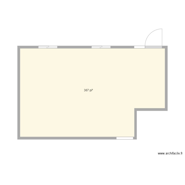 Bureau Oli initial. Plan de 0 pièce et 0 m2