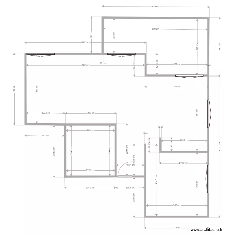 Nouveau plan appartement . Plan de 