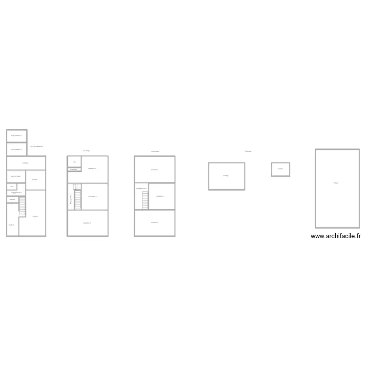 MONTCORNET . Plan de 