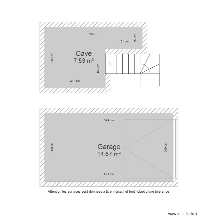 BI 6179 Annexes côtées. Plan de 0 pièce et 0 m2