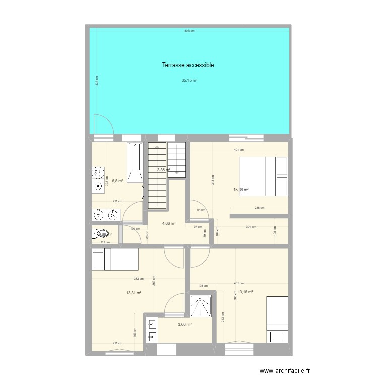 BE-ETAGE_v3.8. Plan de 0 pièce et 0 m2