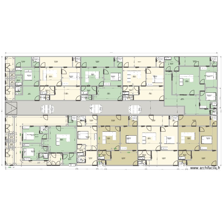 modif abengourou2. Plan de 0 pièce et 0 m2