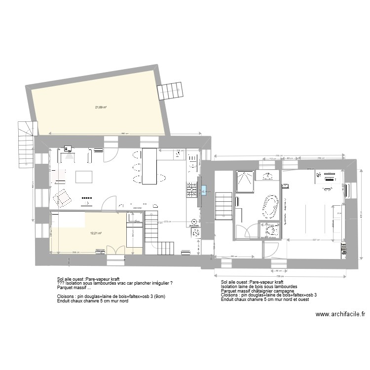 Les Bories terrasse - 27/01. Plan de 0 pièce et 0 m2
