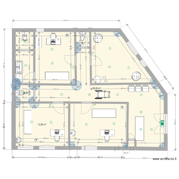 PLAN ALLEX. Plan de 0 pièce et 0 m2