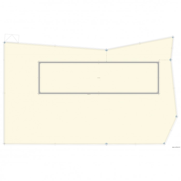 test hangar. Plan de 0 pièce et 0 m2