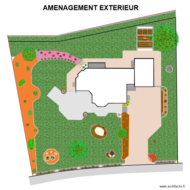 AMENAGEMENT EXTERIEUR. Plan de 0 pièce et 0 m2