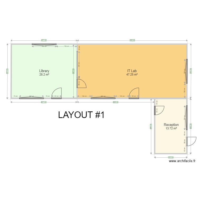 juan library layout 1. Plan de 0 pièce et 0 m2