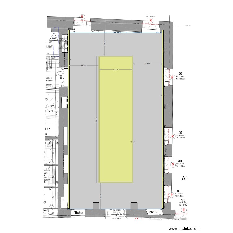 salle de ceremony C. Plan de 0 pièce et 0 m2