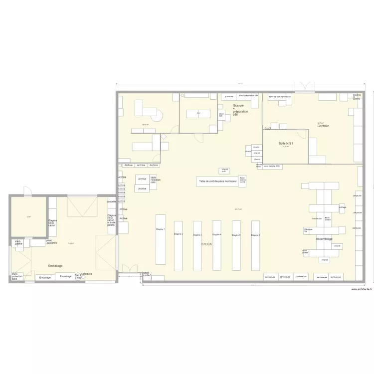 Atelier assemblage 15. Plan de 