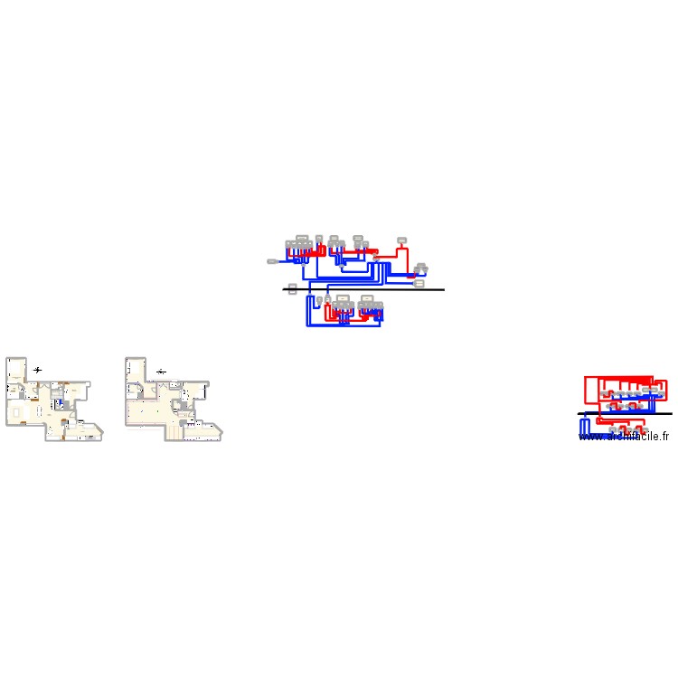 Bureaux. Plan de 0 pièce et 0 m2