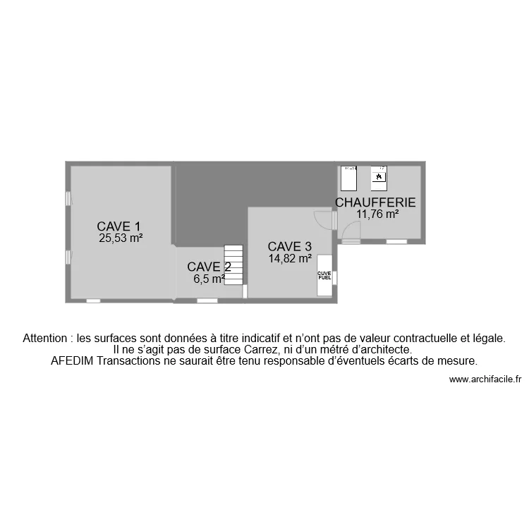 BI 6342 CAVE . Plan de 