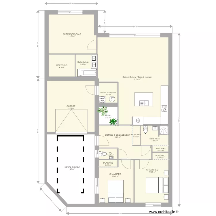 PLAN X PLUI PATIO V4. Plan de 