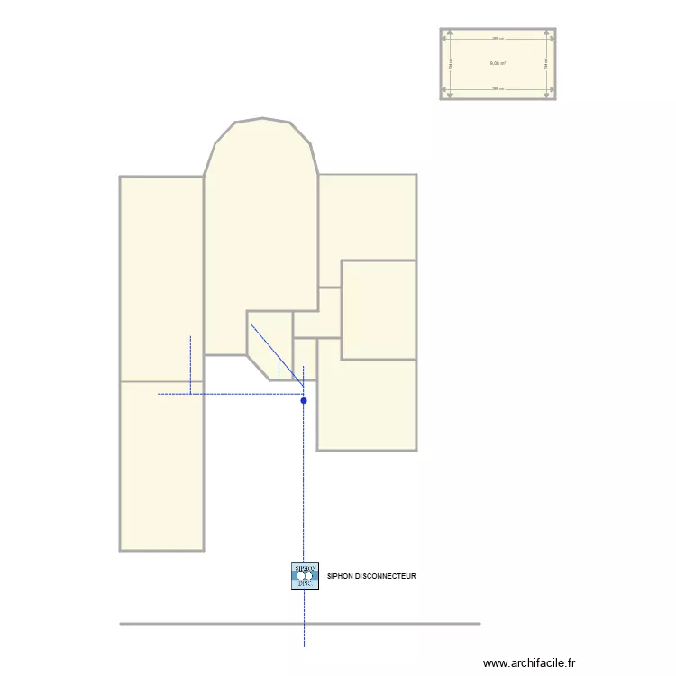 CHAUVEAU 1407 ASS. Plan de 