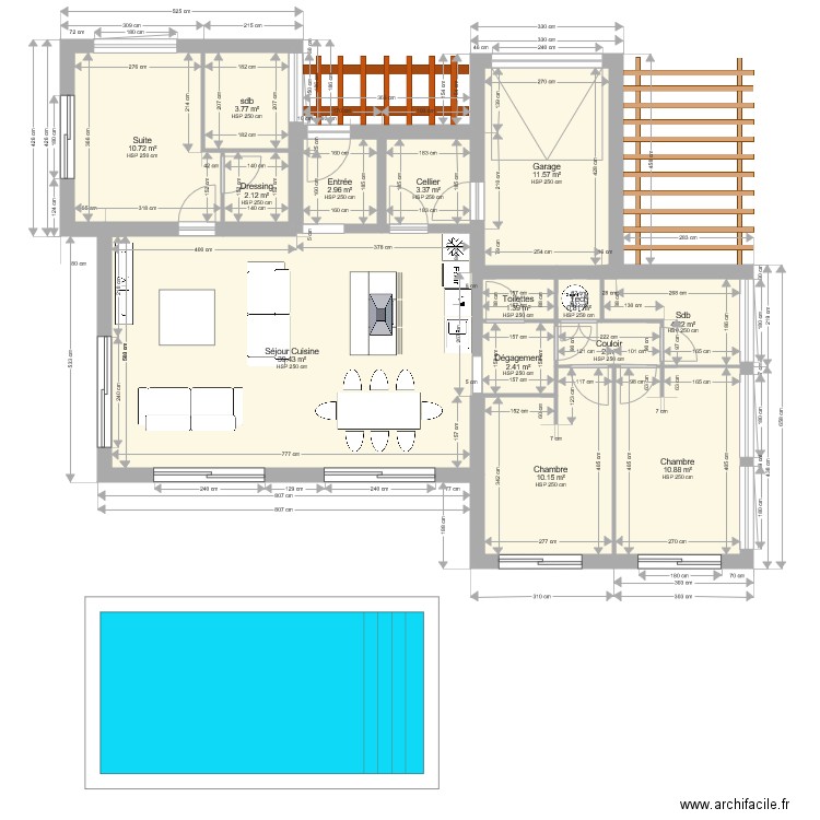 Epura. Plan de 0 pièce et 0 m2