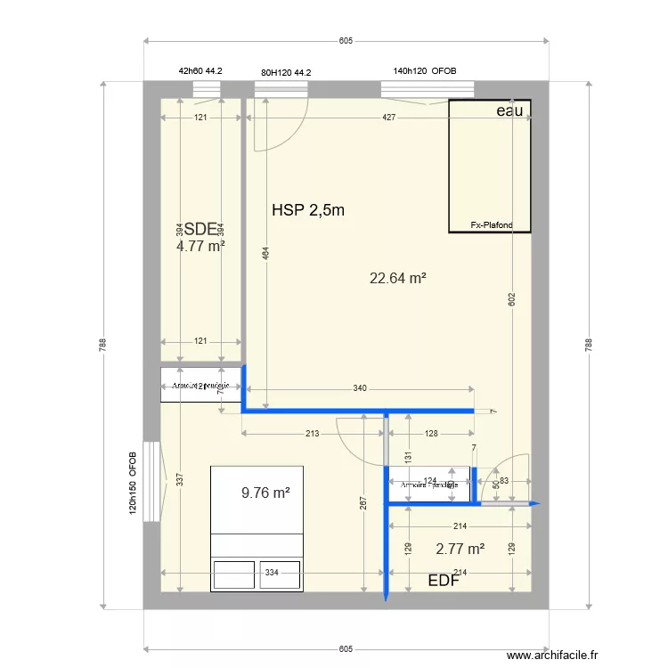 FR C21 CAIRON LOC. Plan de 