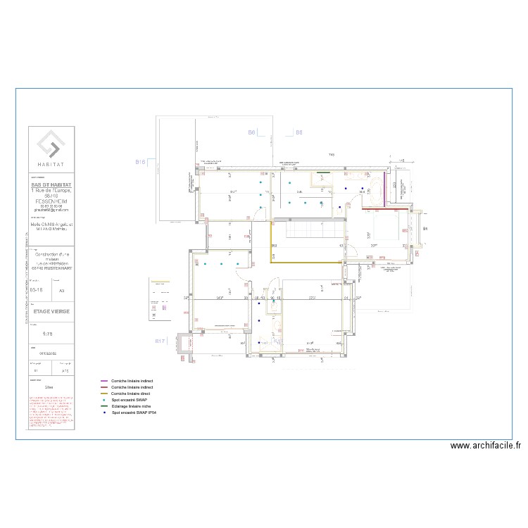 LANG Etage V6. Plan de 0 pièce et 0 m2