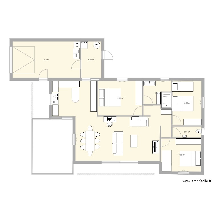 fougeroux 4. Plan de 0 pièce et 0 m2