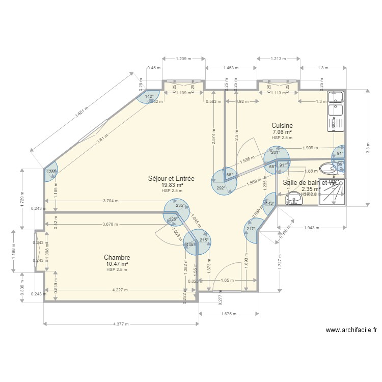 RAOUAFI. Plan de 0 pièce et 0 m2