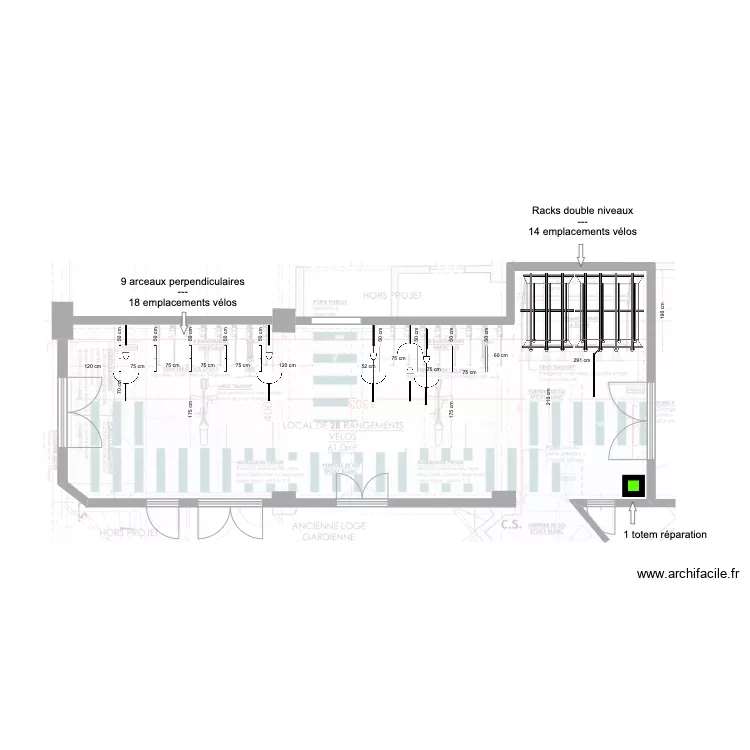 CBRE Ledru rollin n&deg;2. Plan de 