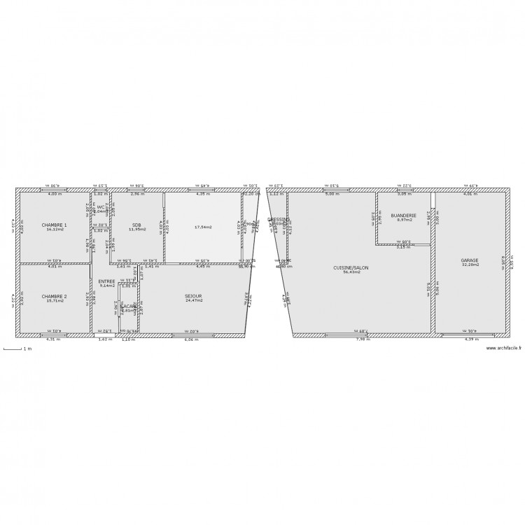 MAISON BOOMERANG 1. Plan de 0 pièce et 0 m2