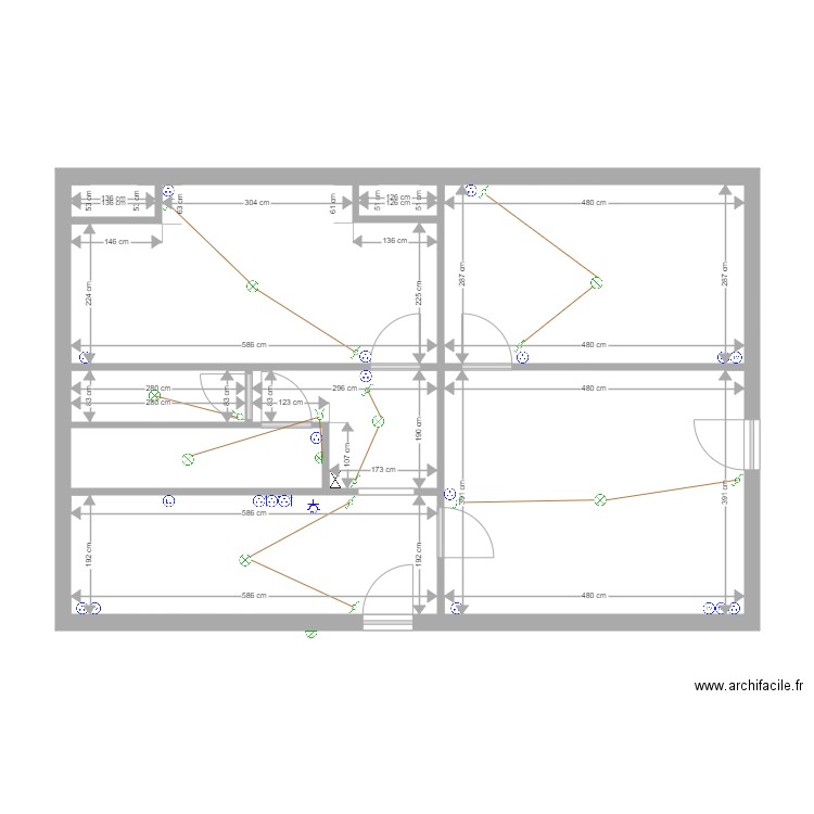 M BISSON. Plan de 0 pièce et 0 m2