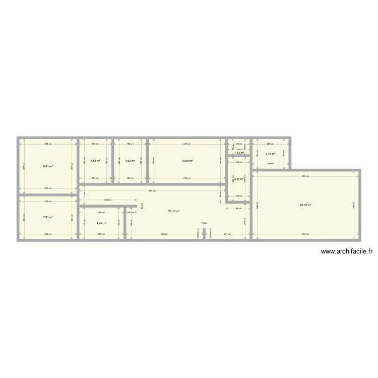 Plan actuel perla. Plan de 