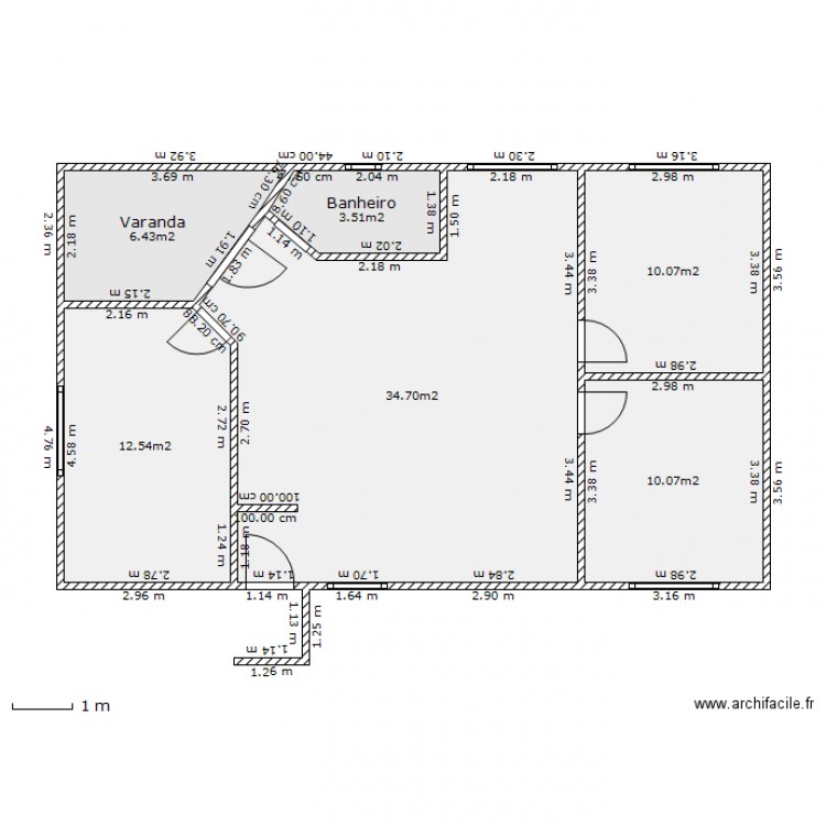 Casa2a. Plan de 0 pièce et 0 m2