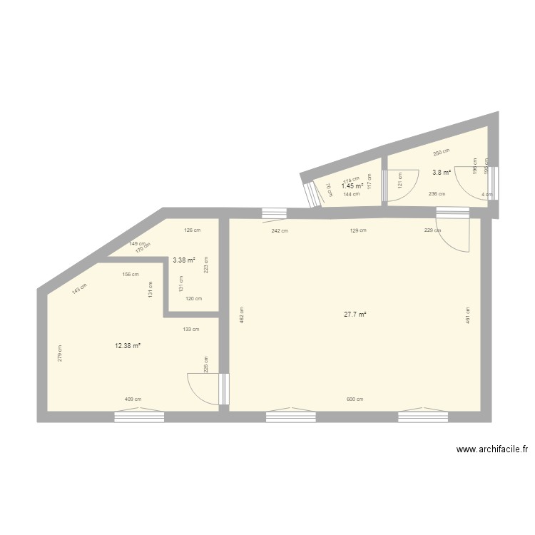 6e étage. Plan de 0 pièce et 0 m2