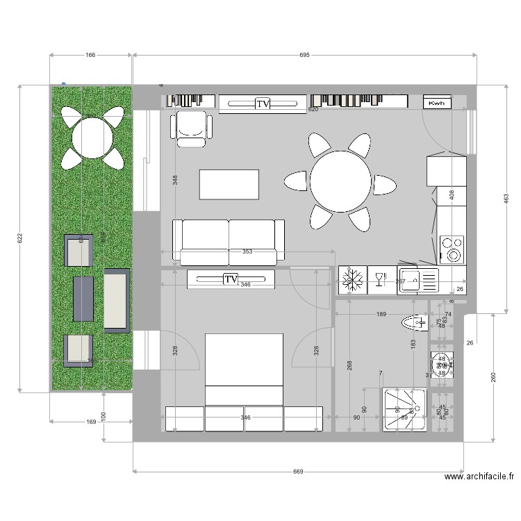 TEST1. Plan de 0 pièce et 0 m2