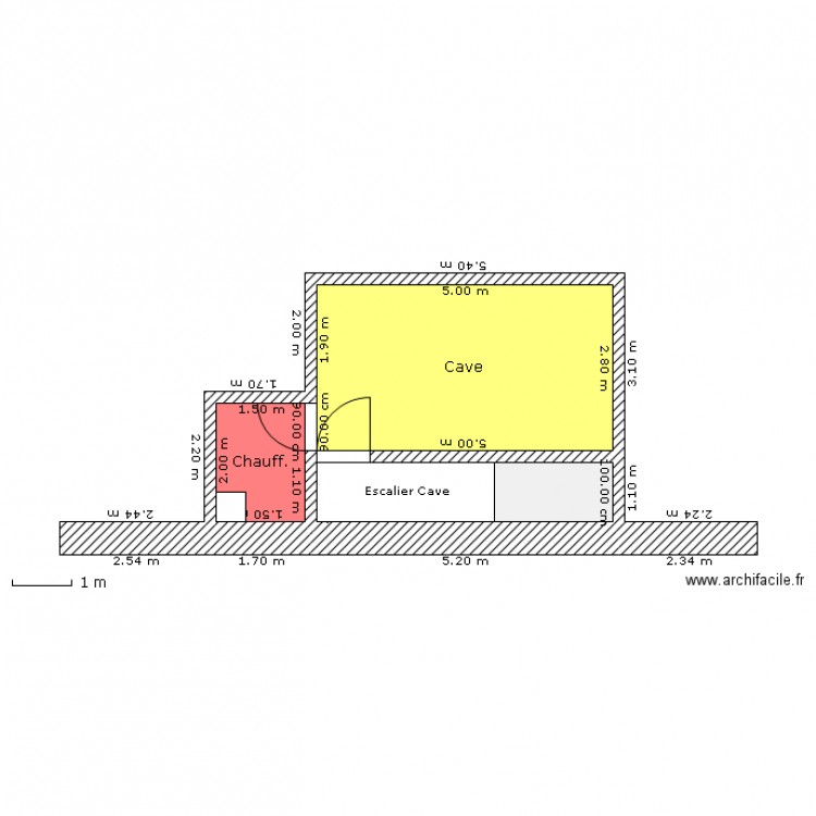Chamberthaud Cave Projet. Plan de 0 pièce et 0 m2