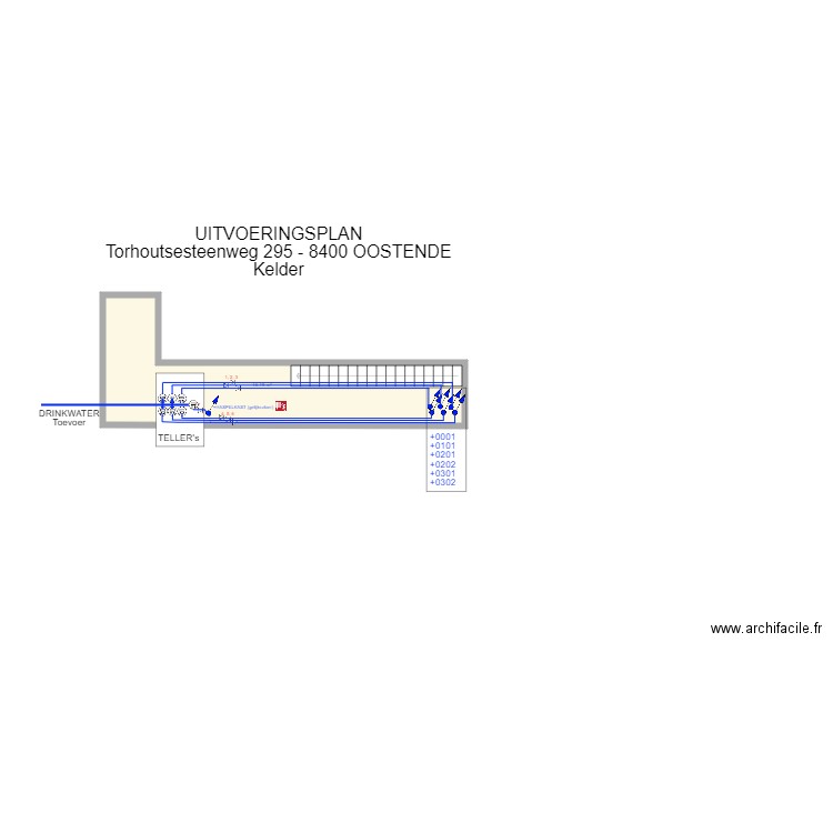 Kelder WATER EAU. Plan de 0 pièce et 0 m2