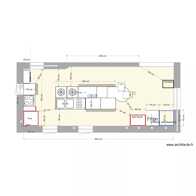 Cuisine pontivy3B. Plan de 