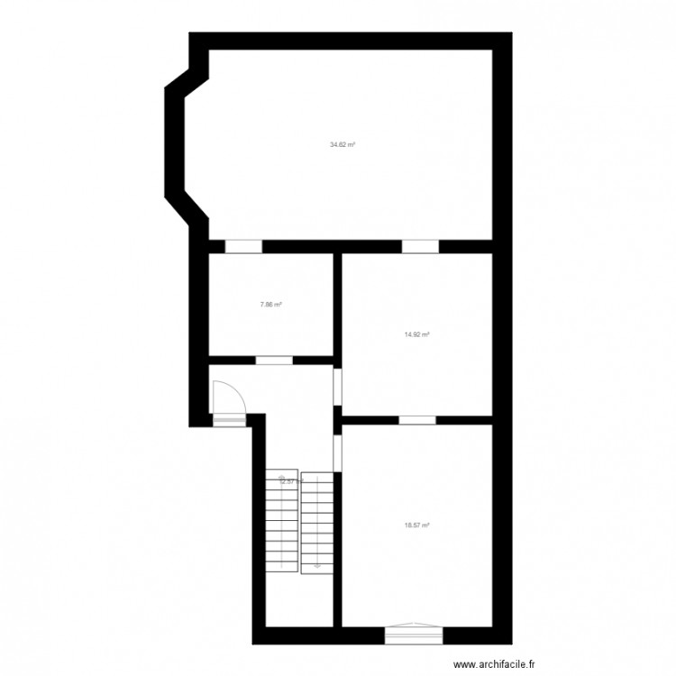 van bece. Plan de 0 pièce et 0 m2