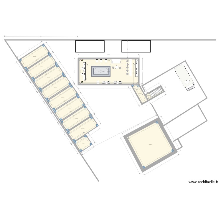 container. Plan de 0 pièce et 0 m2