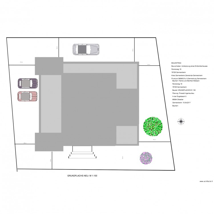 Wallasch  plan de masse 2. Plan de 0 pièce et 0 m2