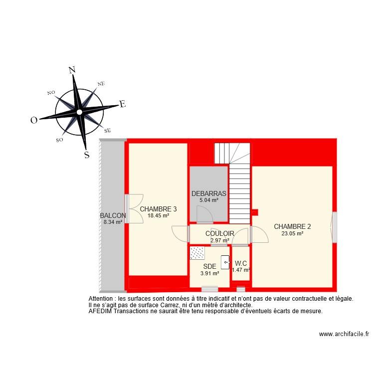 BI 5105 ETAGE 2. Plan de 0 pièce et 0 m2