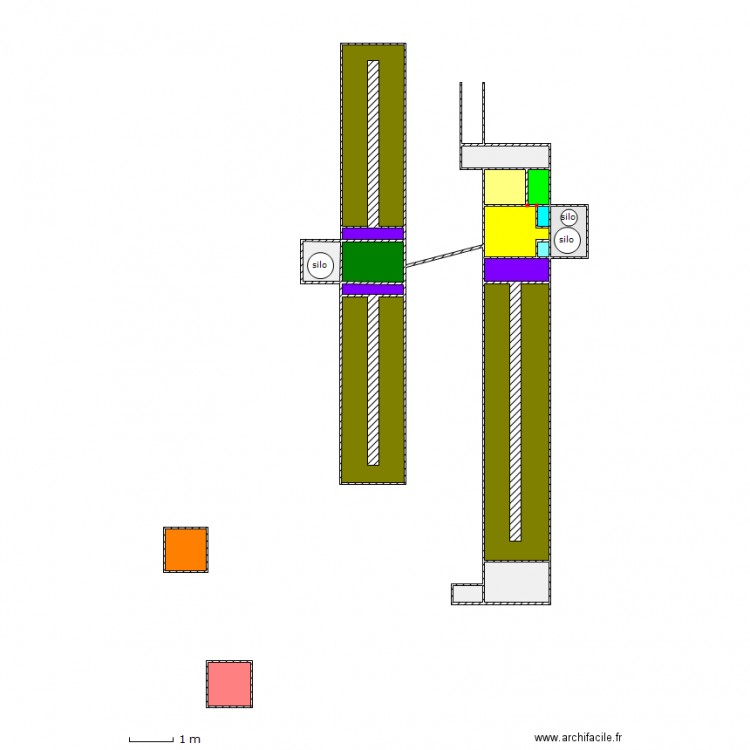 plan général. Plan de 0 pièce et 0 m2