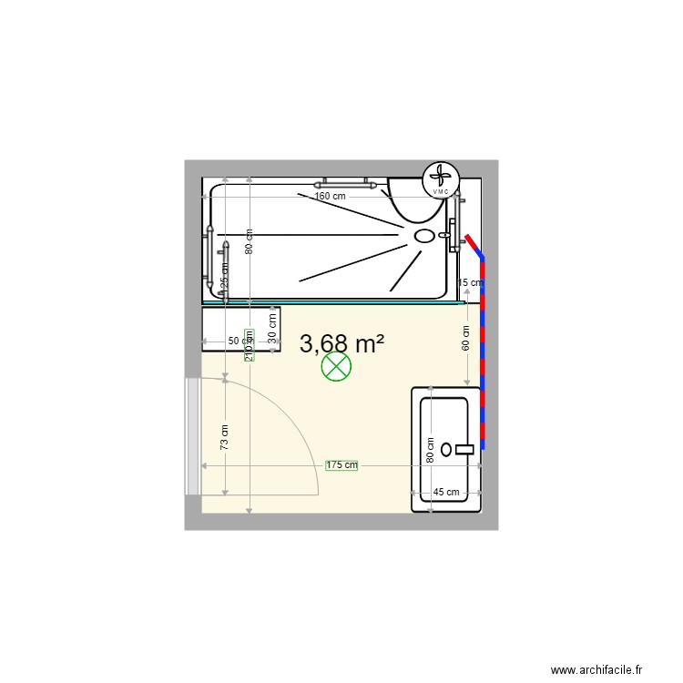 PERRICHON réno. Plan de 0 pièce et 0 m2